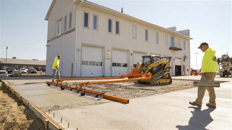 laser screed for skid steer|concrete screed skid steer.